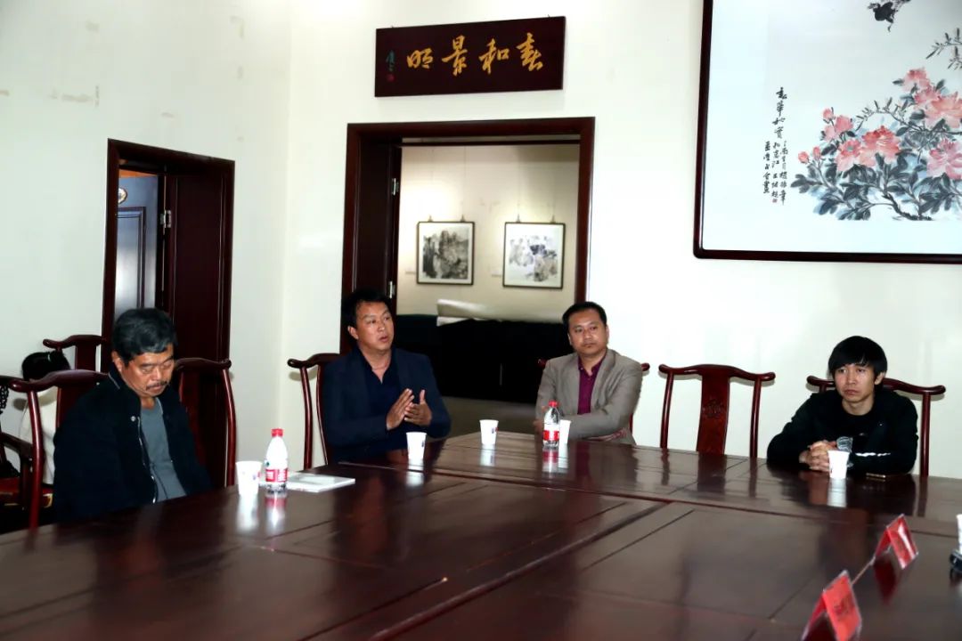 飞天舞墨馨香津沽——马国俊、赵树繁、陈福春书画作品联谊展开幕