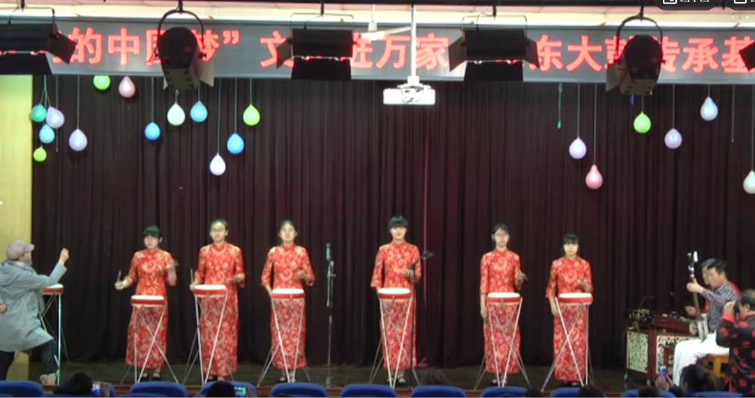 2019.1.30宝坻一中 京东大鼓演出